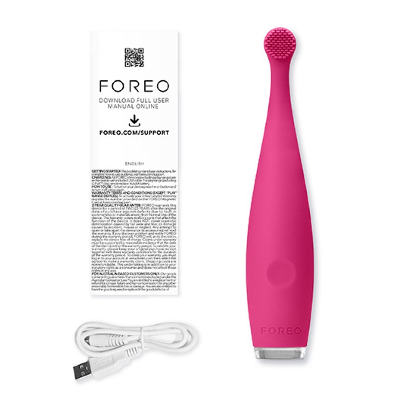 Foreo ISSA baby Child Sonic toothbrush Rose
