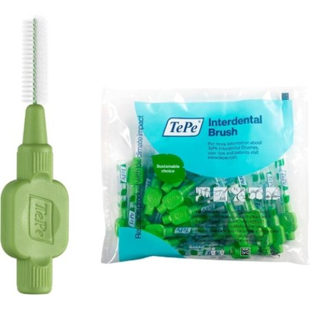Tepe Interdental Brush Original Green 0.8mm Iso 5 - Pack of 20