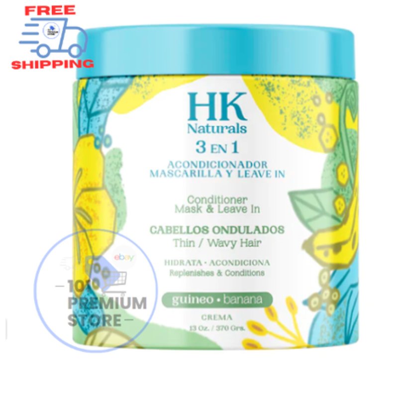 HK Naturals Moisturizing Treatment Banana 13 oz