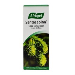 A Vogel Santasapina Syrup with Wild Fir Shoots for Dry Cough 100ml