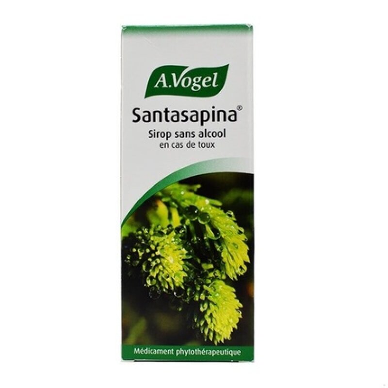 A Vogel Santasapina Syrup with Wild Fir Shoots for Dry Cough 100ml