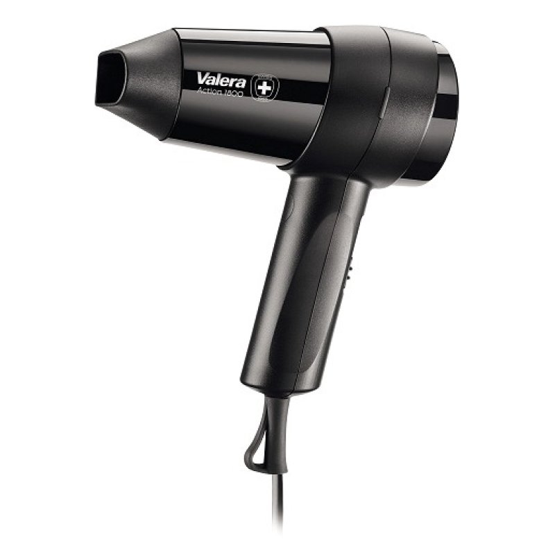Valera Action 1800 Hair Dryer Compact and Powerful 1800 Watts Black