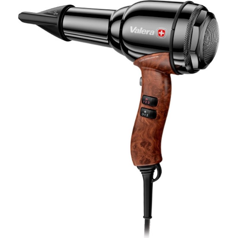 Valera Steel-Master "Digital" hair dryer 2200 W Black, Wood
