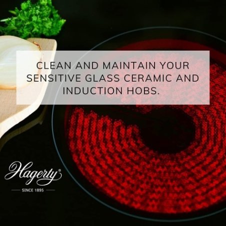 HAGERTY Cooktop Care Cooktop Cleaner Effective Care Lotion for Glass Ceramic and Induction Cooktops Powerful Ceramic
