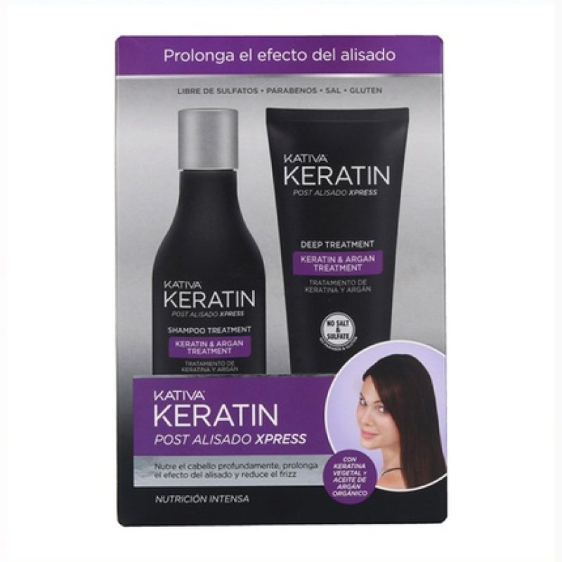 Kativa Keratin Post Straightening Xpress Kit Shampoo and Treatment