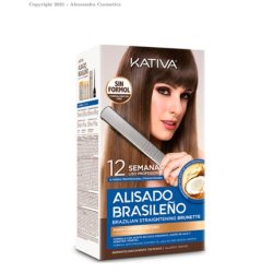 Kativa Brunette Keratin Hair Straightening For Brunettes