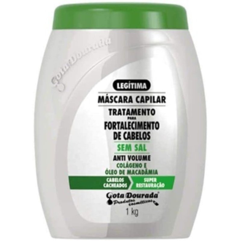 Gota Dourada Replenishing Mask Curly 1 Kg