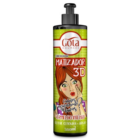 MATIZADOR 3D Intensive Red 300ml