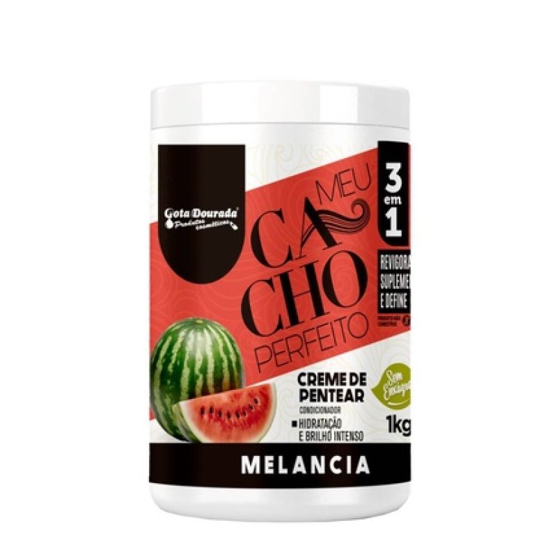 Gota Dourada My Perfect Curl Watermelon Leave-In Cream 1kg