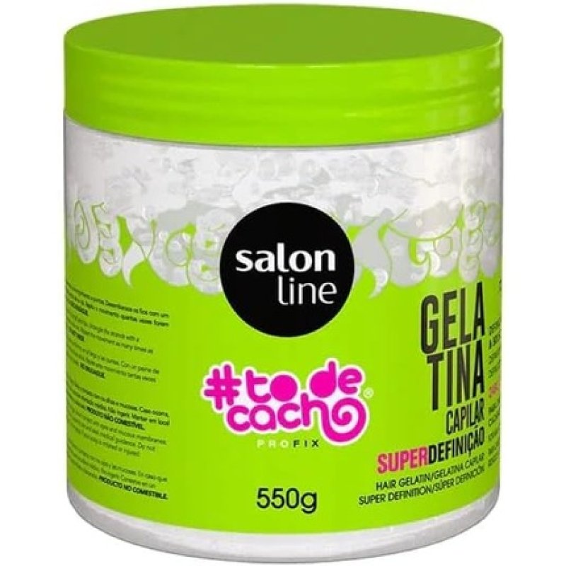 Gelatina Capilar Super Definicao To De Cacho 550g