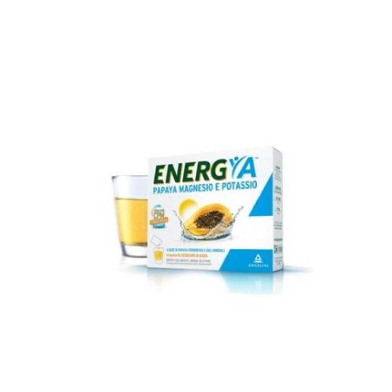 Angelini Energya Papaya Magnesium and Potassium Dietary Supplement