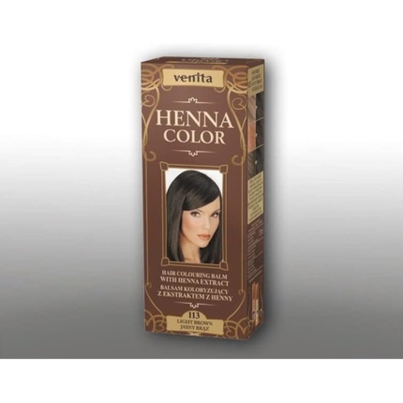 Venita Henna Tube 113 Light Brown 75ml
