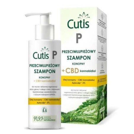 Cutis P Anti-Dandruff Hemp Cbd Shampoo - 150 Ml