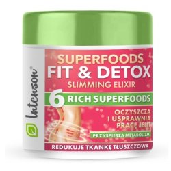 Intenson Superfoods Fit Detox Elixir Fiber Cocktail Dietary Supplement 135g