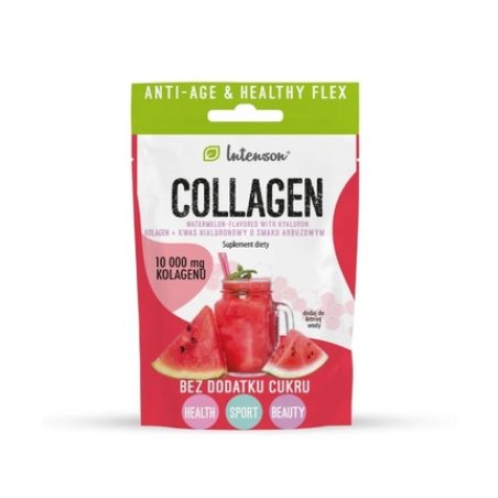 Intenson Collagen Hyaluronic Acid Watermelon Flavor, 10.8 G