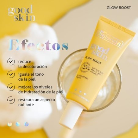 Bielenda Good Skin Glow Boost Brightening Cream with Glycolic Acid and Vitamin C