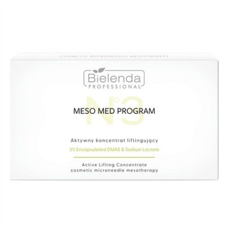 Bielenda Professional Active Lifting Concentrate With 3% Encapsulated Dmae 10x3ml