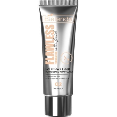 Bielenda Flawless Foundation Satin Correcting and Adapting Fluid 02 Vanilla