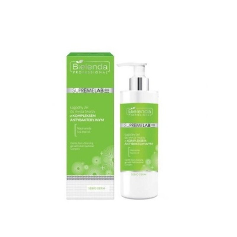 Bielenda Supremelab Sebio Derm Mild Face Wash Gel With Antibacterial Complex - 200 Ml