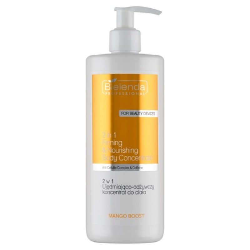Bielenda Professional Mango Boost 2 In 1 Firming And Nourishing Body Concentrate 450ml