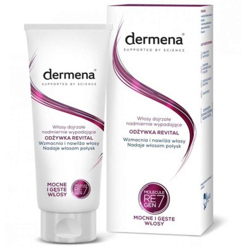 Dermena Science-Backed Vitality Hair Serum For Mature And Thinning Hair - 200ml