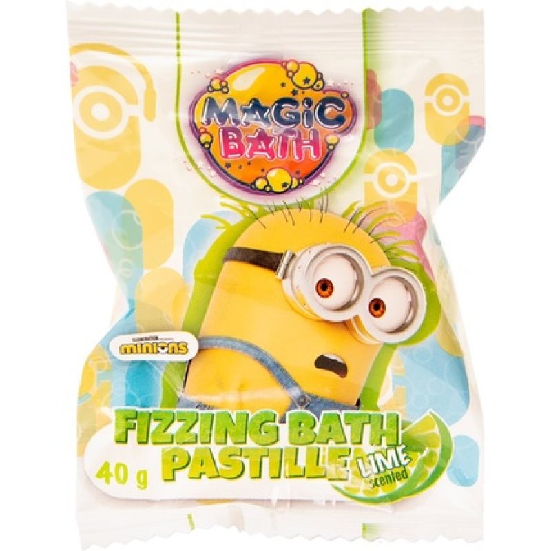 Minions Bath Fizzing Pastille 40g