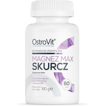 OstroVit Magnez Max Skurcz 60 Tablets