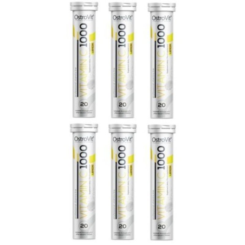 Vitamin C 1000mg High Dose Effervescent Tablets 120 Count