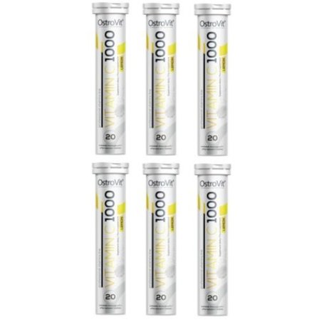 Vitamin C 1000mg High Dose Effervescent Tablets 120 Count