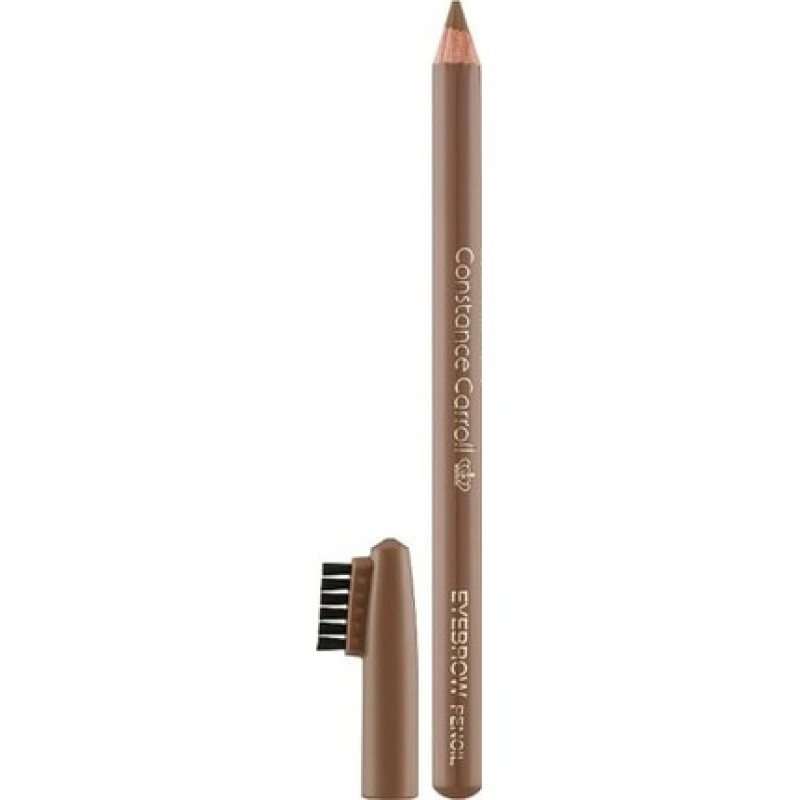 Constance Carroll Dark Brown Eyebrow Pencil with Lidded Brush