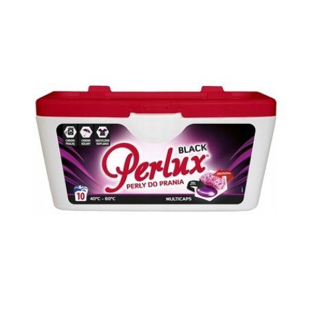 Perlux Black Pearls For Washing Dark Fabrics 10 Pieces