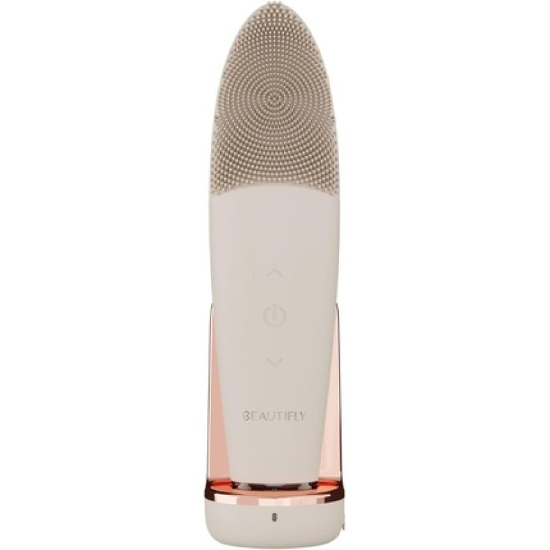 Beautifly B-Clean PRO Induction Ultrasonic Facial Cleansing Brush for Deep Cleansing Skin Beige