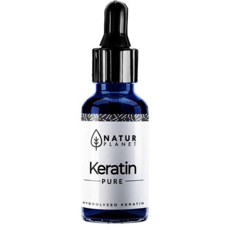 Natur Planet Keratin-Pure Hydrolyzed Keratin For Hair And Nails 30ml