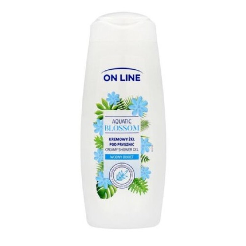 On Line Aquatic Blossom Creamy Shower Gel 400ml