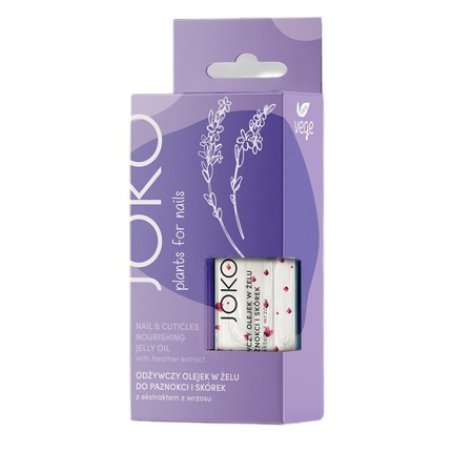 Plants For Nails Nourishing Gel Oil For Nails And Cuticles With Heather Extract 11ml