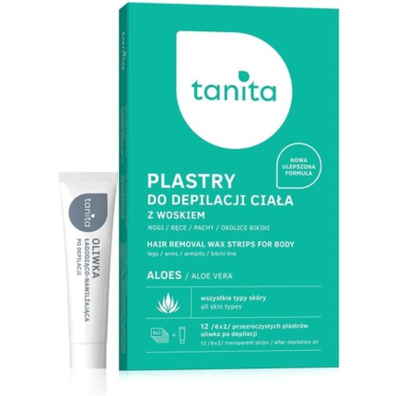 Tanita Aloe Vera Body Hair Removal Strips