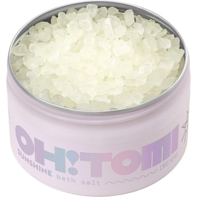 OH!TOMI Body Care Bath Salt 300g - Relaxing Foot Bath and Stress-Relieving Aromatherapy with Sun Scented Mineral Bath