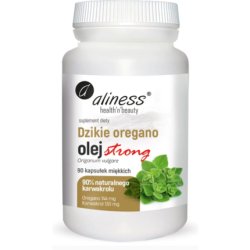 Wild Oregano Oil Strong 144mg 90 Capsules - Aliness