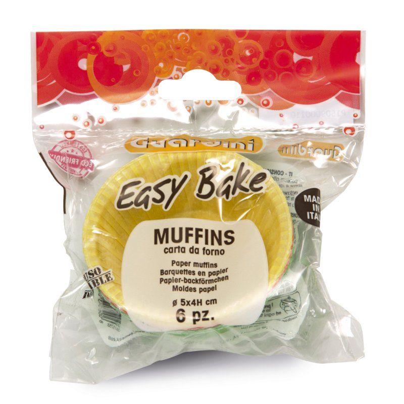 Guardini Easy Bake Cupcake/muffin cups 6 pc(s)