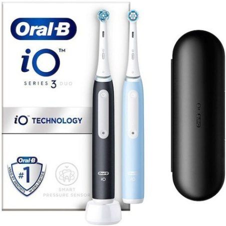 Oral-B Io3 Magnetic Black-Blue Duo Toothbrush