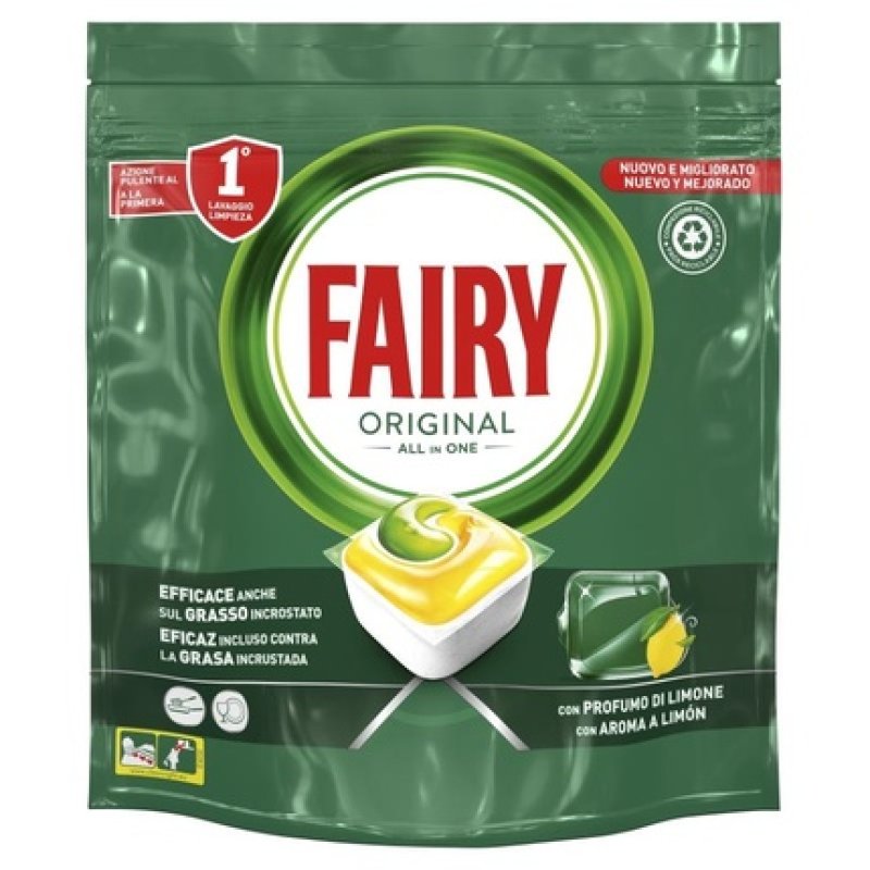Fairy Tabs Dishwasher Tablets 31 pcs Original Lemon