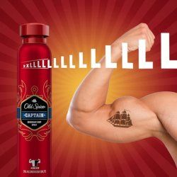 Old Spice Captain Deodorant Body Spray