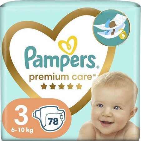 Pampers Premium Care Max Size 3 Jumbo Pack