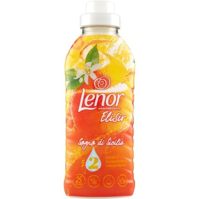 Lenor Elisir Fabric Softener Concentrate for Washing Machine Dream of Sicily 525ml