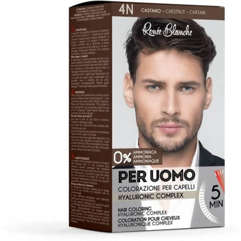 Renee Blanche Men 4N Brown Shampoo Color Range