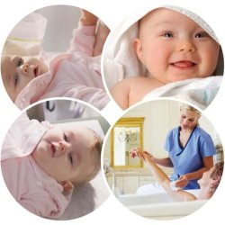 Cotton Sound Gold Baby Hygiene Wipes for Children 15 Pieces 100% Cotton Hydrophilic 40 x 80 cm Hypoallergenic and