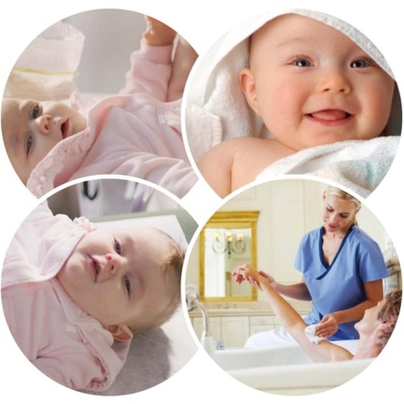 Cotton Sound Gold Baby Hygiene Wipes for Children 15 Pieces 100% Cotton Hydrophilic 40 x 80 cm Hypoallergenic and