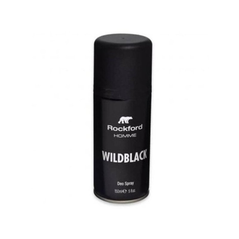 Rockford Men's Deodorant Spray Wildblack 150ml