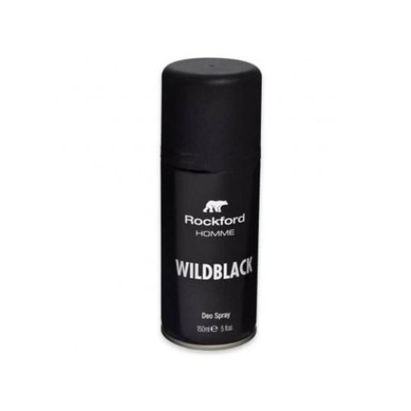 Rockford Men's Deodorant Spray Wildblack 150ml