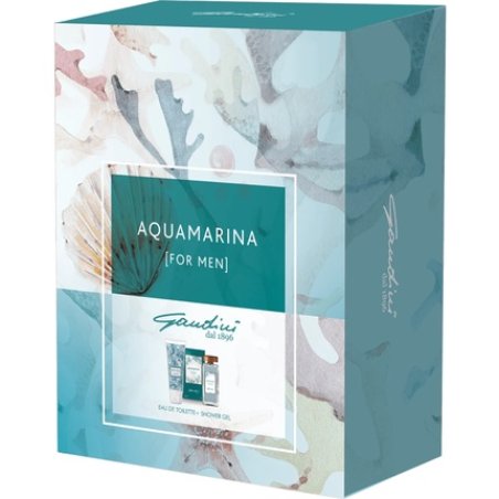 Gandini 2024 Acquamarina Eau De Toilette 100 Ml Shower Gel 200 Ml